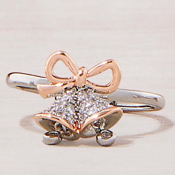 Christmas Bells ring, adjustable band, Charmed Aroma Cookies for Santa - Picture 1 of 6